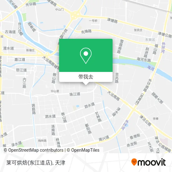 莱可烘焙(东江道店)地图