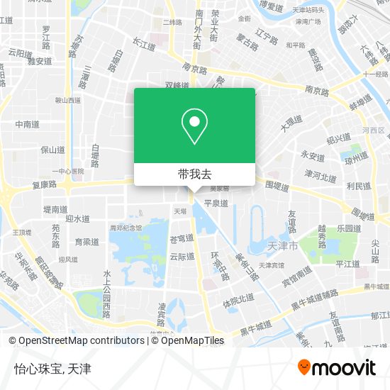 怡心珠宝地图