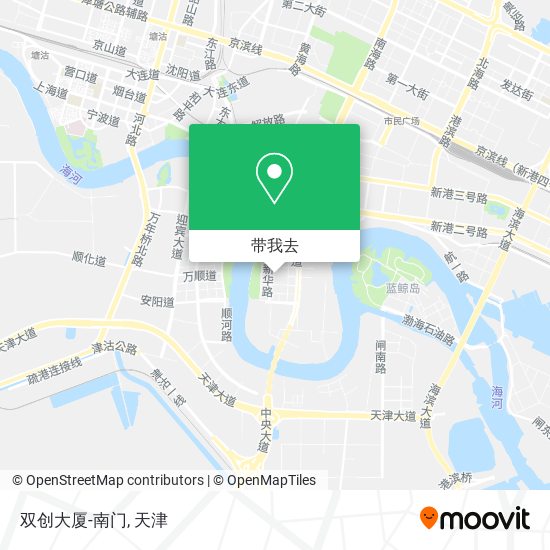 双创大厦-南门地图