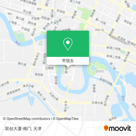 双创大厦-南门地图