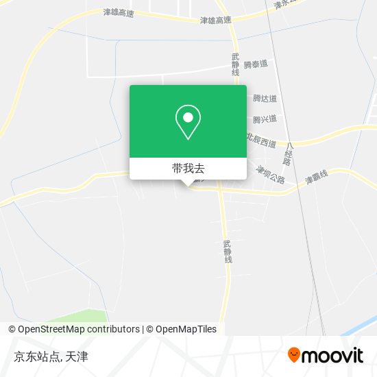 京东站点地图