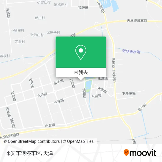 来宾车辆停车区地图