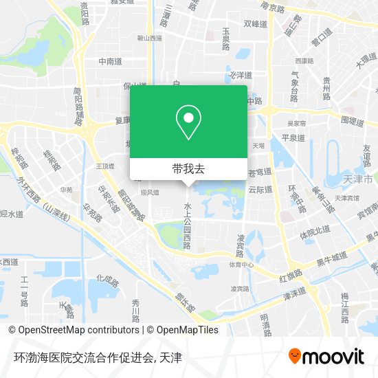 环渤海医院交流合作促进会地图