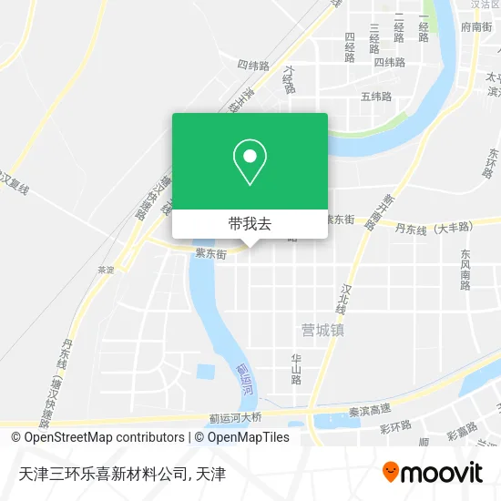 天津三环乐喜新材料公司地图