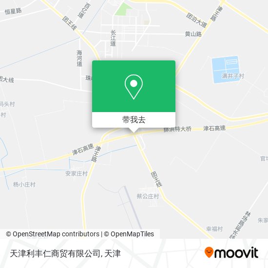 天津利丰仁商贸有限公司地图