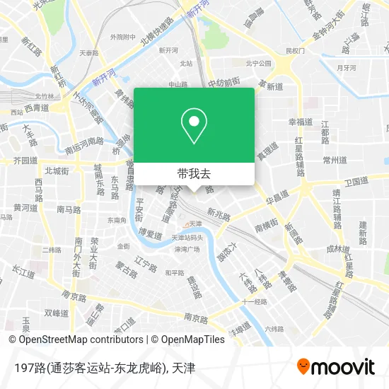 197路(通莎客运站-东龙虎峪)地图