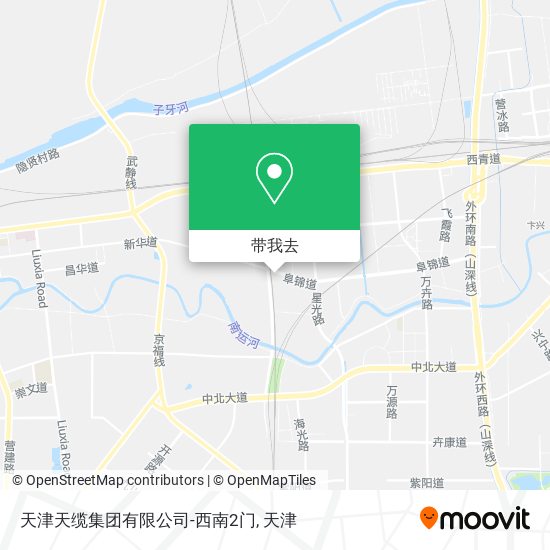 天津天缆集团有限公司-西南2门地图