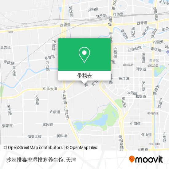 沙棘排毒排湿排寒养生馆地图