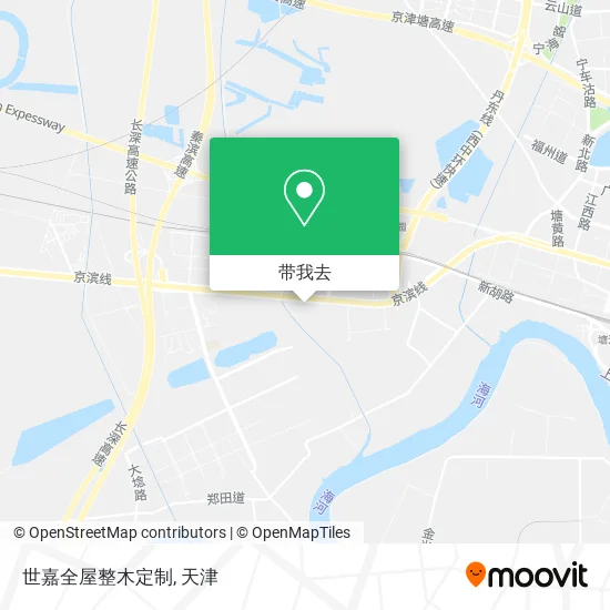 世嘉全屋整木定制地图