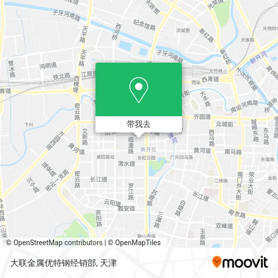 大联金属优特钢经销部地图