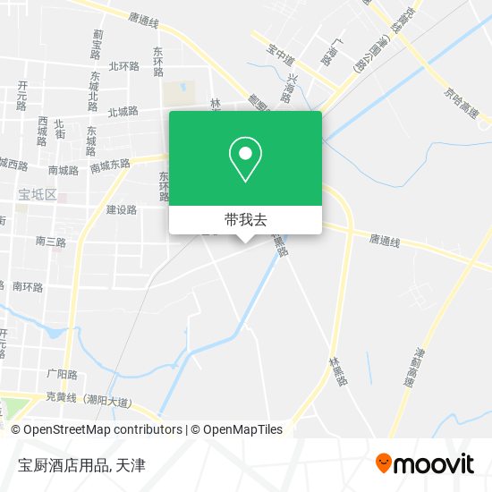 宝厨酒店用品地图