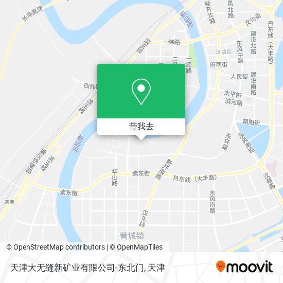 天津大无缝新矿业有限公司-东北门地图