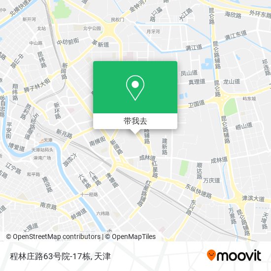 程林庄路63号院-17栋地图