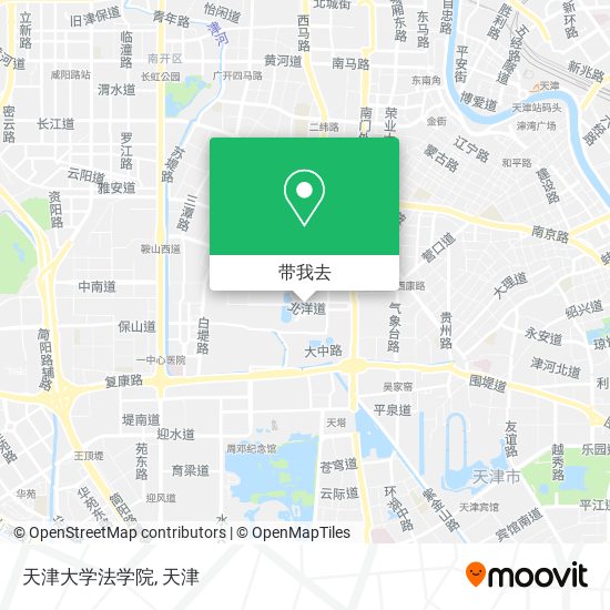 天津大学法学院地图