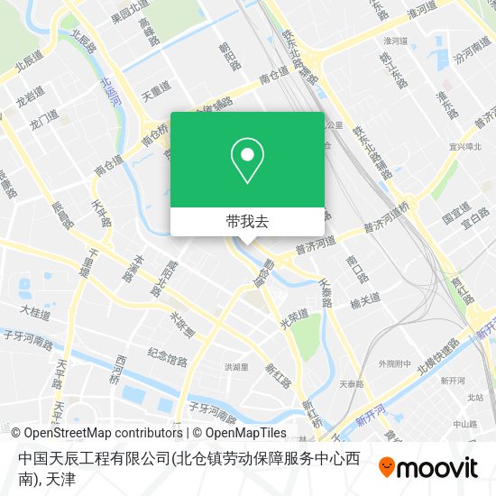 中国天辰工程有限公司(北仓镇劳动保障服务中心西南)地图