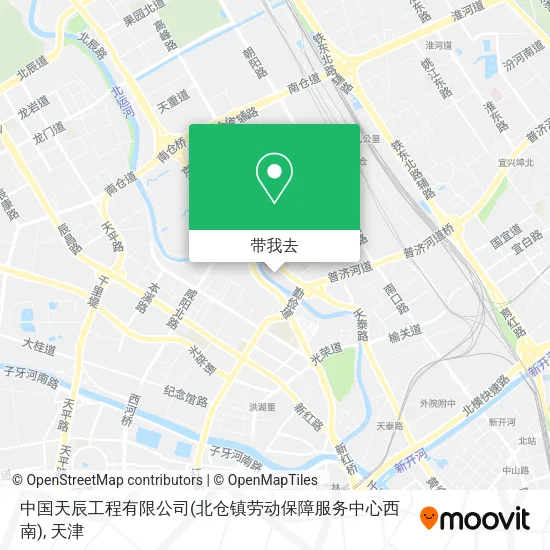 中国天辰工程有限公司(北仓镇劳动保障服务中心西南)地图