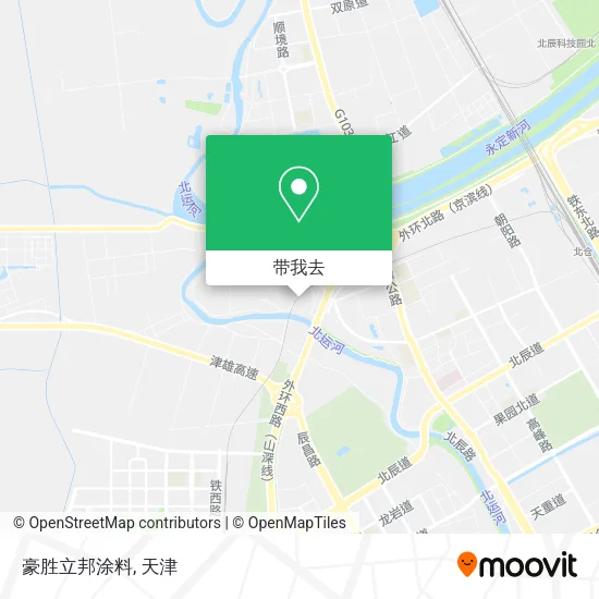 豪胜立邦涂料地图