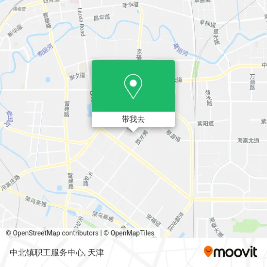 中北镇职工服务中心地图