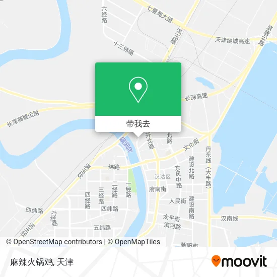 麻辣火锅鸡地图