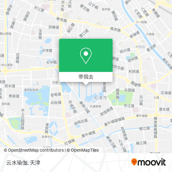 云水瑜伽地图