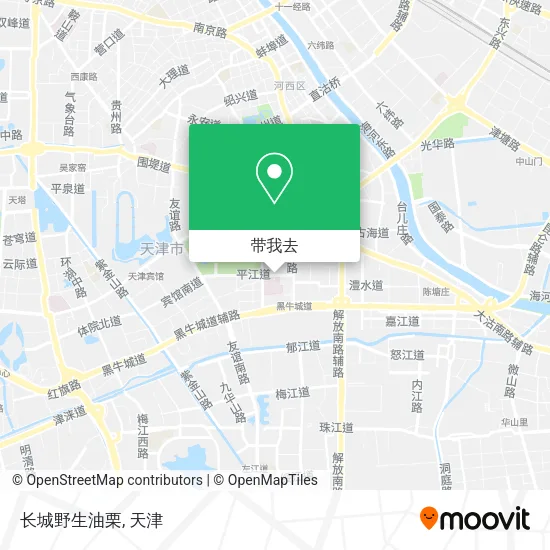 长城野生油栗地图