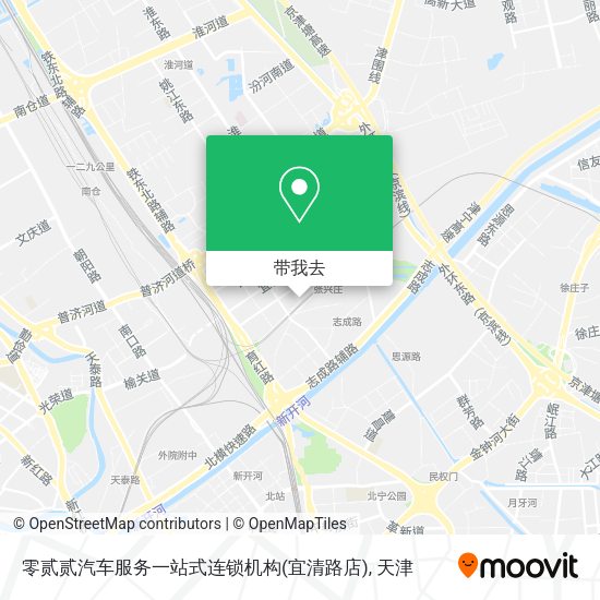 零贰贰汽车服务一站式连锁机构(宜清路店)地图