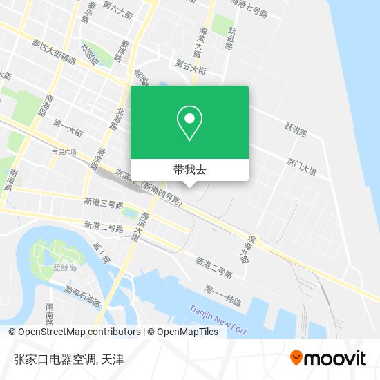 张家口电器空调地图