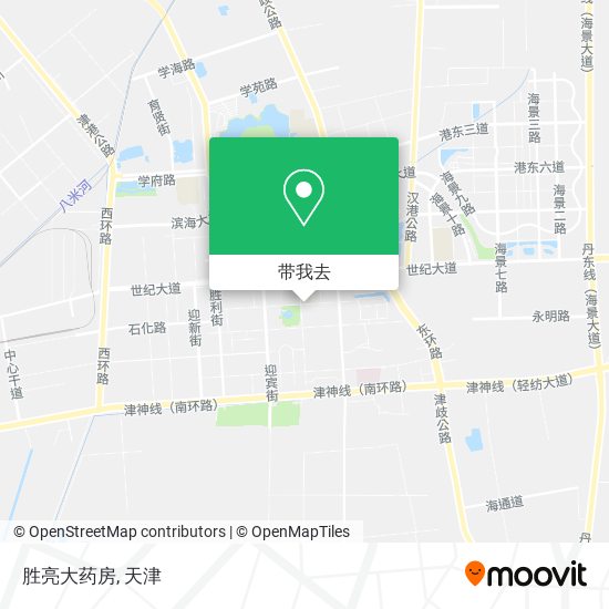 胜亮大药房地图