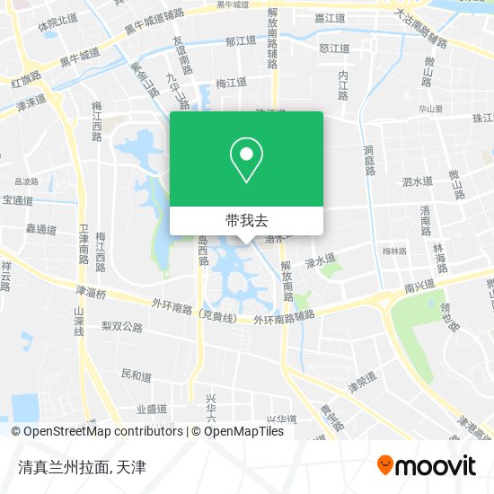 清真兰州拉面地图