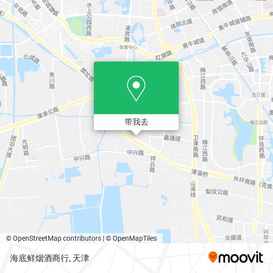海底鲜烟酒商行地图