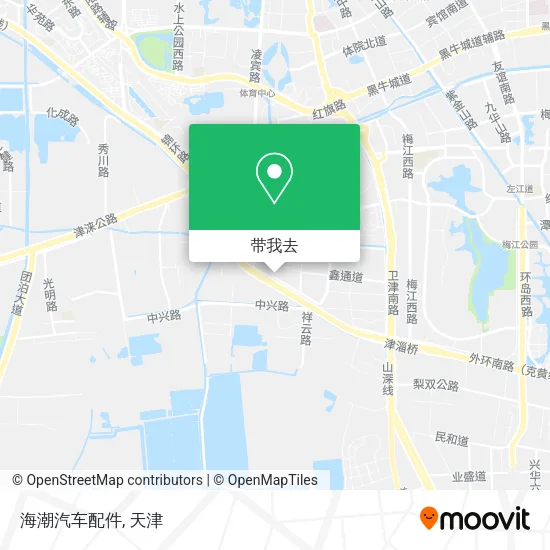 海潮汽车配件地图