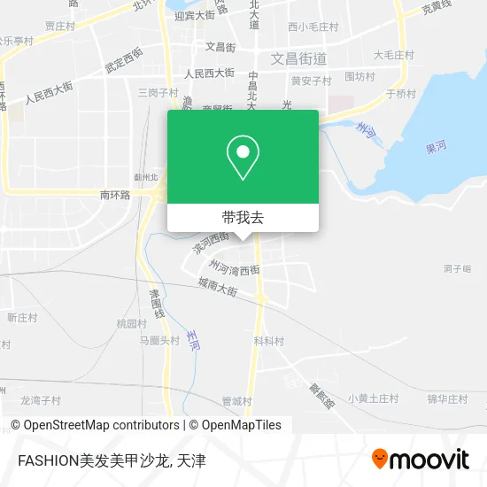 FASHION美发美甲沙龙地图