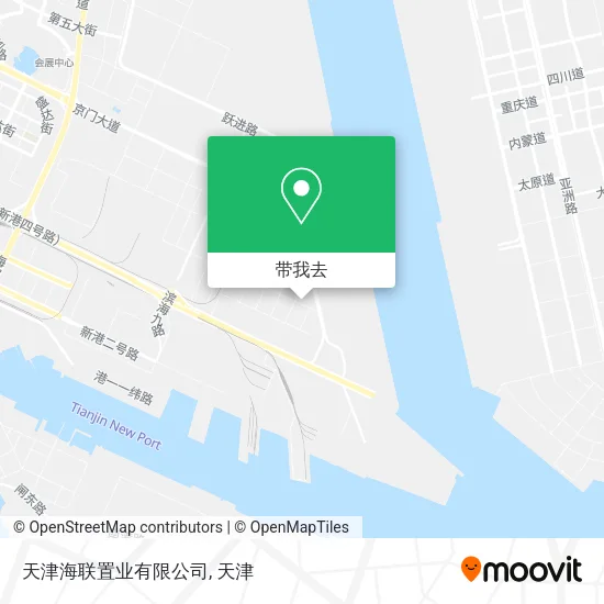 天津海联置业有限公司地图