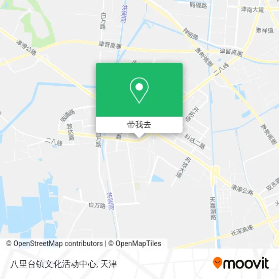 八里台镇文化活动中心地图