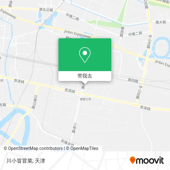 川小冒冒菜地图