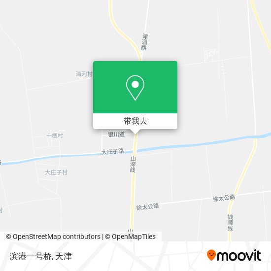 滨港一号桥地图