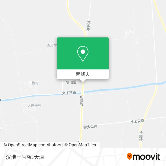 滨港一号桥地图