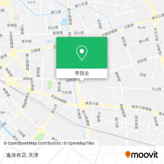 逸涛布店地图