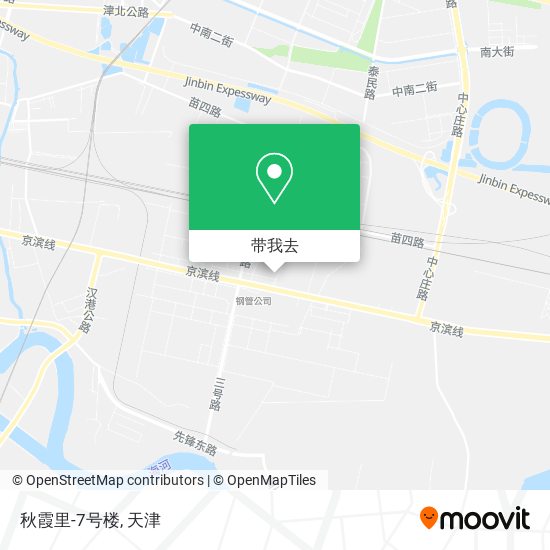 秋霞里-7号楼地图