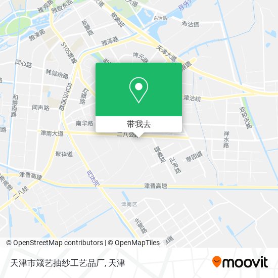 天津市箴艺抽纱工艺品厂地图