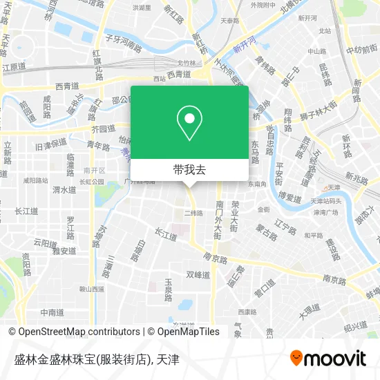 盛林金盛林珠宝(服装街店)地图
