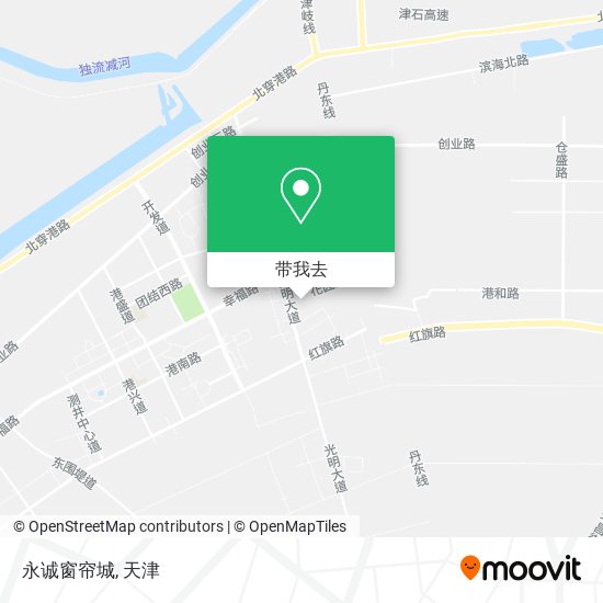 永诚窗帘城地图