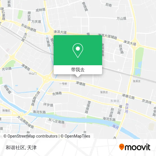 和谐社区地图