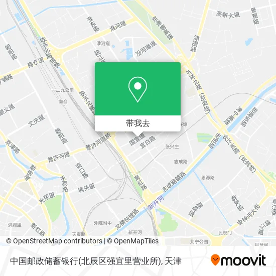 中国邮政储蓄银行(北辰区强宜里营业所)地图