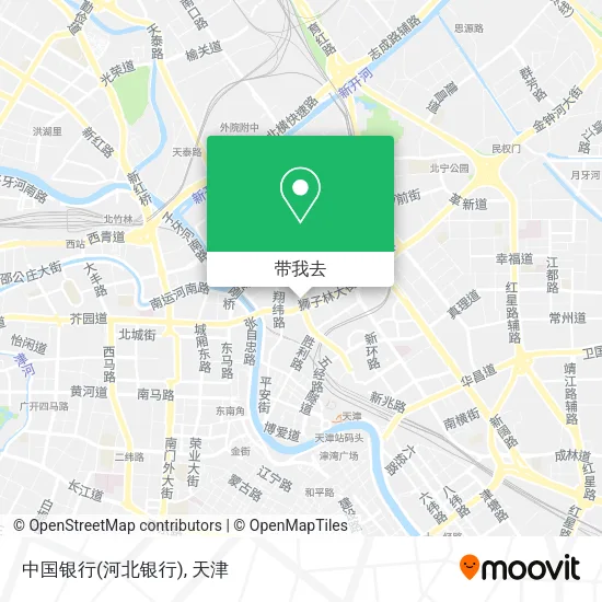 中国银行(河北银行)地图