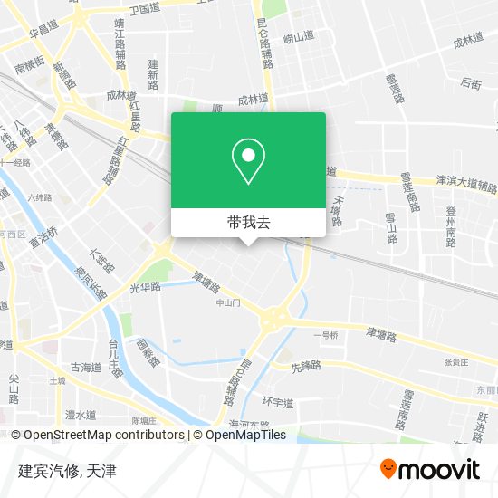 建宾汽修地图