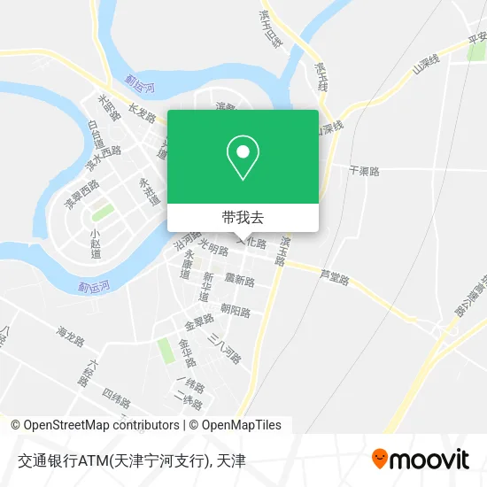 交通银行ATM(天津宁河支行)地图