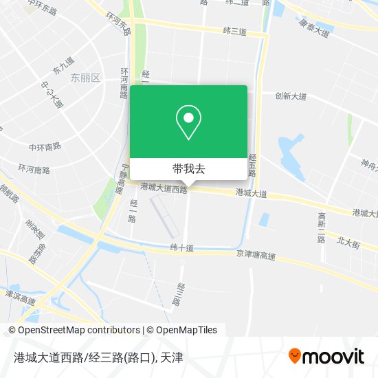 港城大道西路/经三路(路口)地图