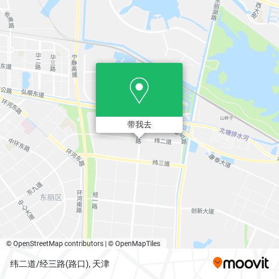纬二道/经三路(路口)地图