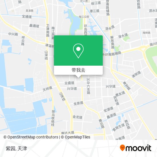 紫园地图